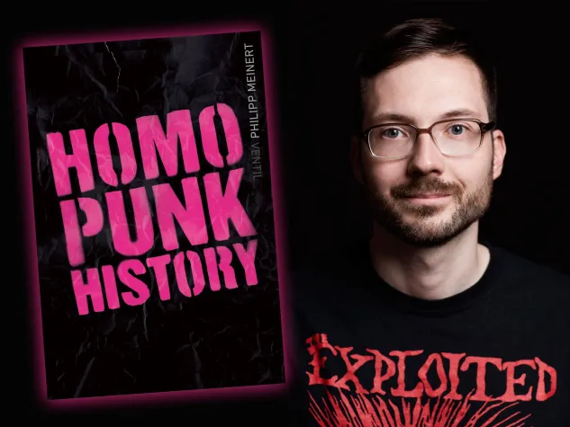 „Homopunk History“: Autor präsentiert sein Buch über queere Punks Bild: „Homopunk History“: Autor präsentiert sein Buch über queere Punks