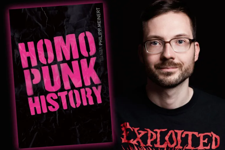 „Homopunk History“: Autor präsentiert sein Buch über queere Punks Bild: „Homopunk History“: Autor präsentiert sein Buch über queere Punks