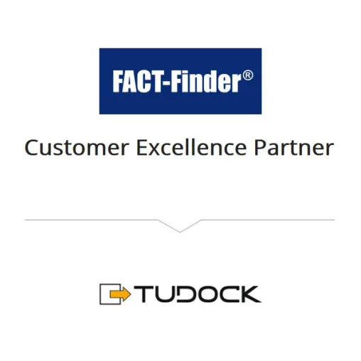 Bild: TUDOCK ist erster Customer Excellence-Partner von FACT-Finder