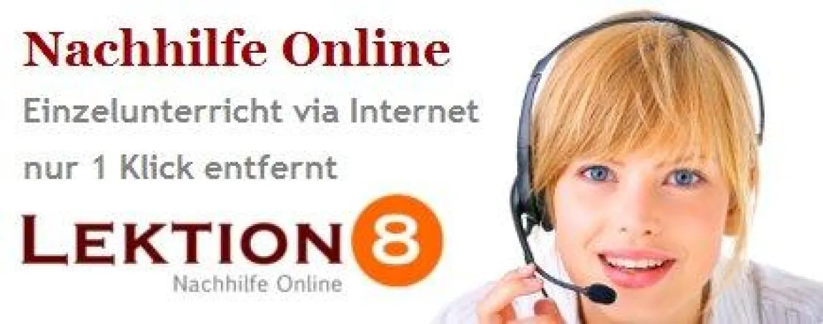 LEKTION 8 im Internet: www.lektion8.de