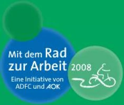 Bild: Mit Schwung in den Sommer - ADFC und AOK starten zum vierten Mal die Aktion "Mit dem Rad zur Arbeit"