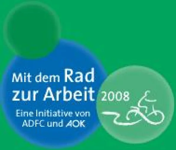Bild: Mit Schwung in den Sommer - ADFC und AOK starten zum vierten Mal die Aktion "Mit dem Rad zur Arbeit"