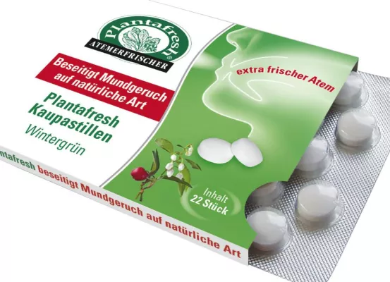 Bild: Plantafresh® Atemerfrischer – Die Kaupastille für natürlich frischen Atem