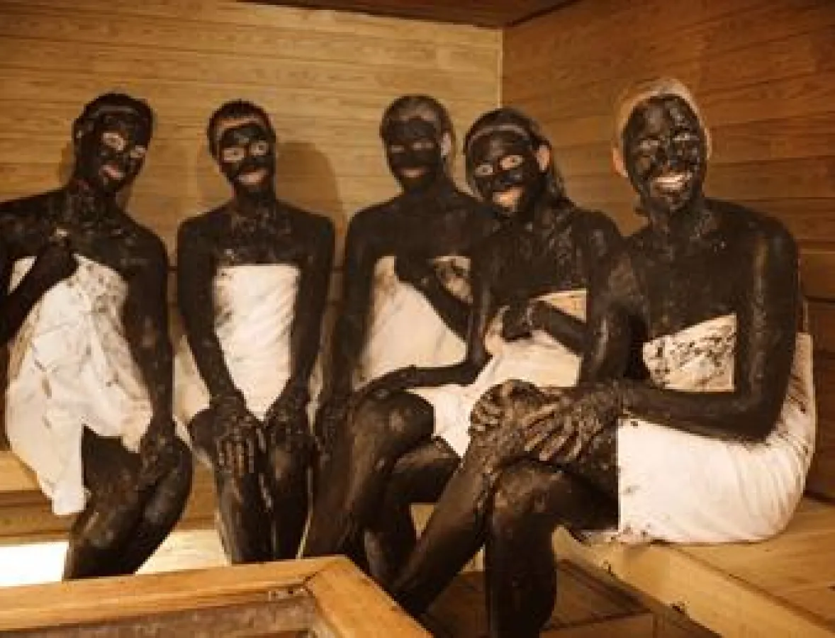 Torfbad im Hotel Talukka