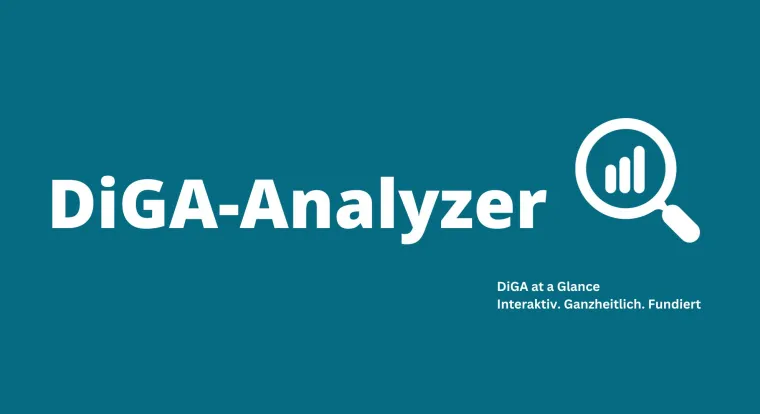 Interaktives Analyse-Tool „DiGA-Analyzer“ eröffnet DiGA-Entwicklern neue Einblicke Bild: Interaktives Analyse-Tool „DiGA-Analyzer“ eröffnet DiGA-Entwicklern neue Einblicke