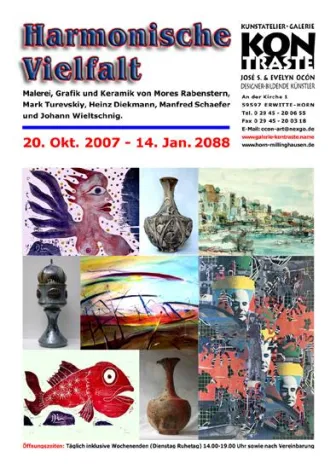 Ausstellung HARMONISCHE VIELFALT Bild: Ausstellung HARMONISCHE VIELFALT