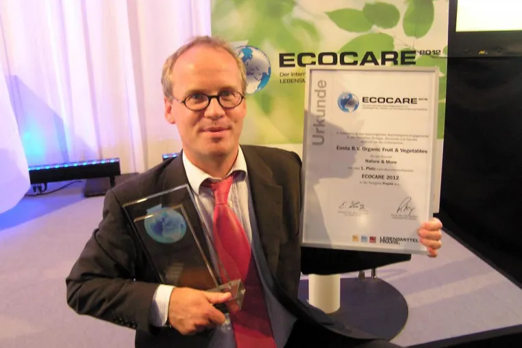 Bild: Nature & More gewinnt ECOCARE-Award 2012