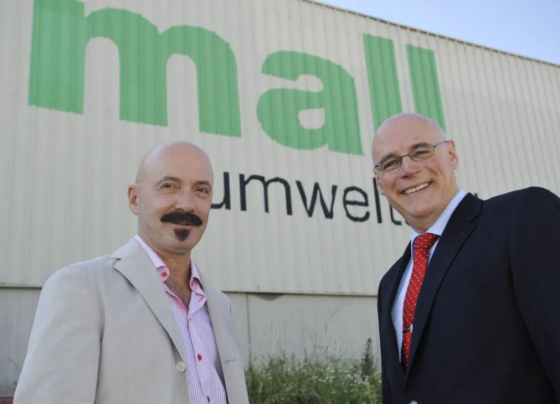 Michael Mall, Vorsitzender des Stiftungsvorstands, und Markus Grimm, Sprecher der Geschäftsführung.