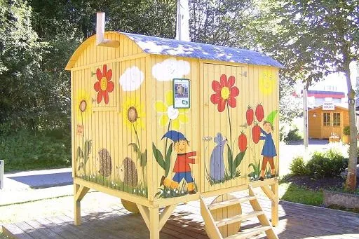 Bild: Schäferwagen Paul: Kinderspielhaus für den Garten