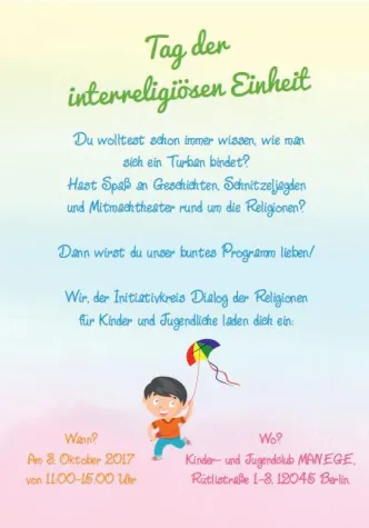 Bild: Tag der interreligiösen Einheit