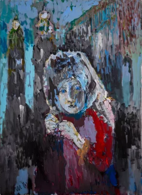 Bild: ARTES Berlin - Ausstellung: Armin Mueller-Stahl - Menschenbilder, Freunde.