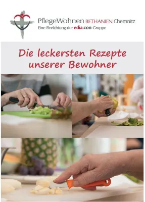 Bild: Altenpflegeheimbewohner werden zu Kochbuchautoren