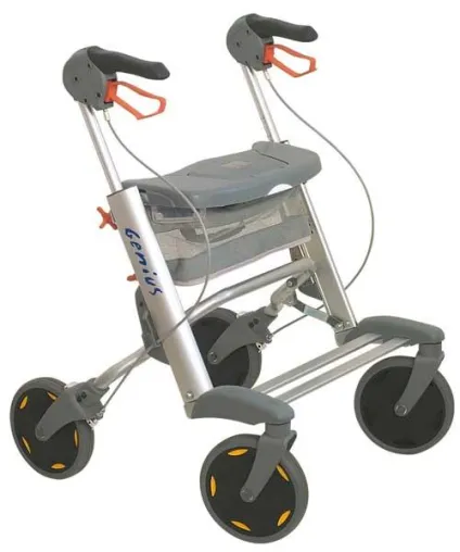 Bild: Rollator: Als Gehhilfe haben leichte Rollatoren große Vorteile für die kraftschonende Mobilität