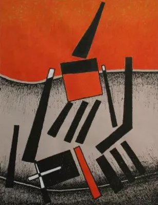 Bild: "Meister auf Papier" - Miró, Chillida, Tàpies, Sempere, Blasco, Saura, Rivera, Victoria und Balart