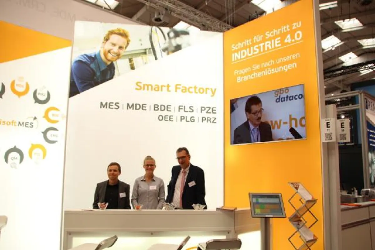 : gbo datacomp erwartet Sie auf der Hannover Messe Industrie am Stand E11 in Halle 7