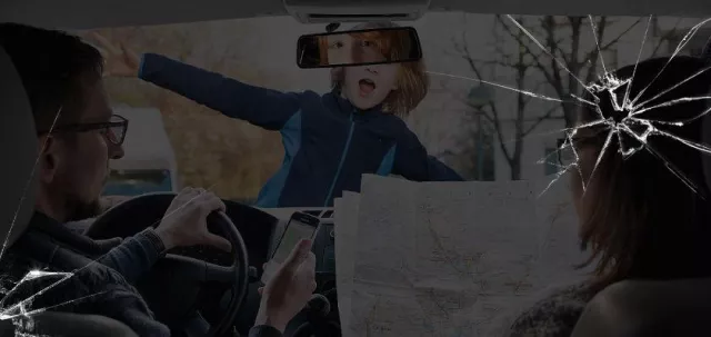 Bild: Für mehr Fahrsicherheit: Handy am Steuer vermeiden