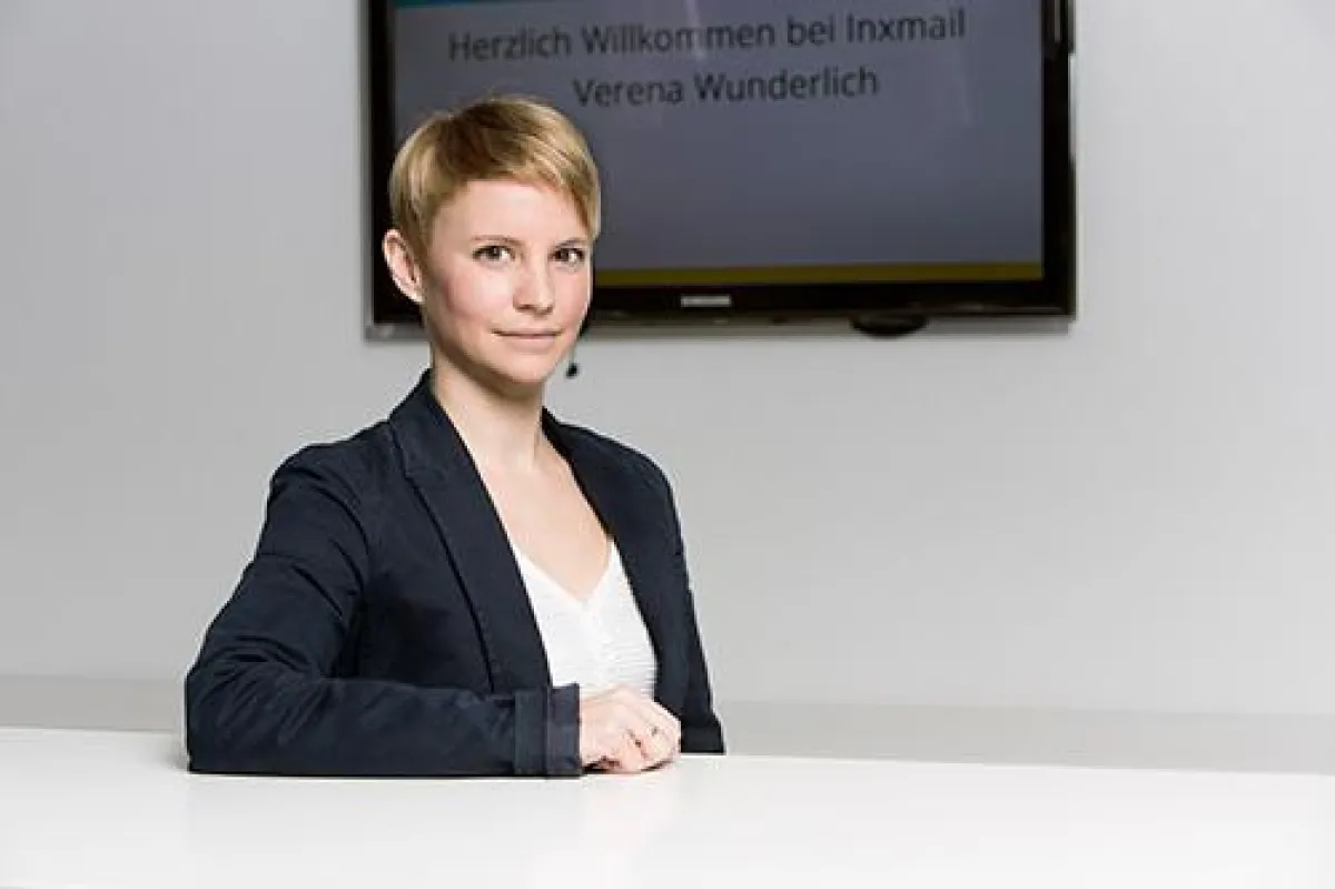 Eins der neuen Gesichter an Bord von Inxmail: Verena Wunderlich