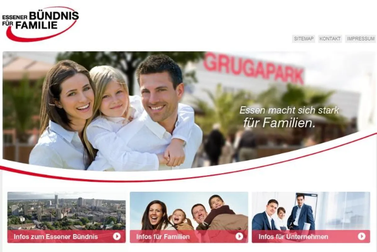 Essener Bündnis für Familie schaltet Internetangebot frei