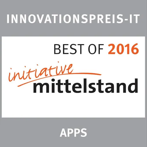 Bild: DictaTeam mit „Best of 2016“ der „initiative mittelstand“ ausgezeichnet