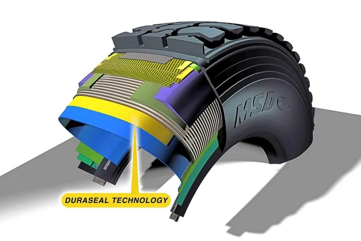 Goodyear erweitert Palette der Duraseal-Reifen mit eingebautem Dichtmittel Bild: Goodyear erweitert Palette der Duraseal-Reifen mit eingebautem Dichtmittel
