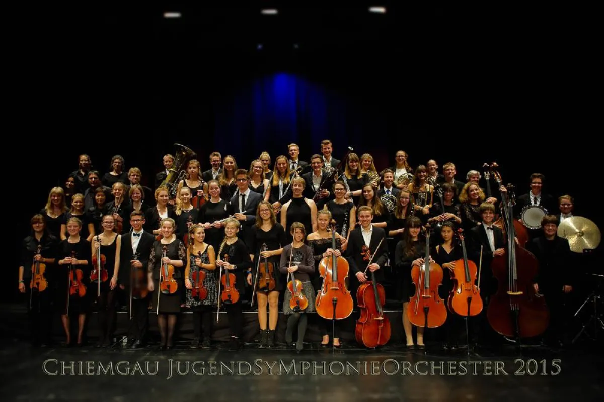 Das Chiemgau Jugensymphonieorchester in 2015