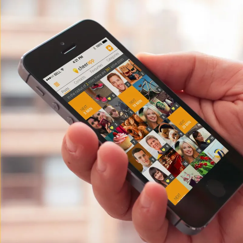 Cheerapp-Posts sind lokal und werden nach einiger Zeit wieder gelöscht