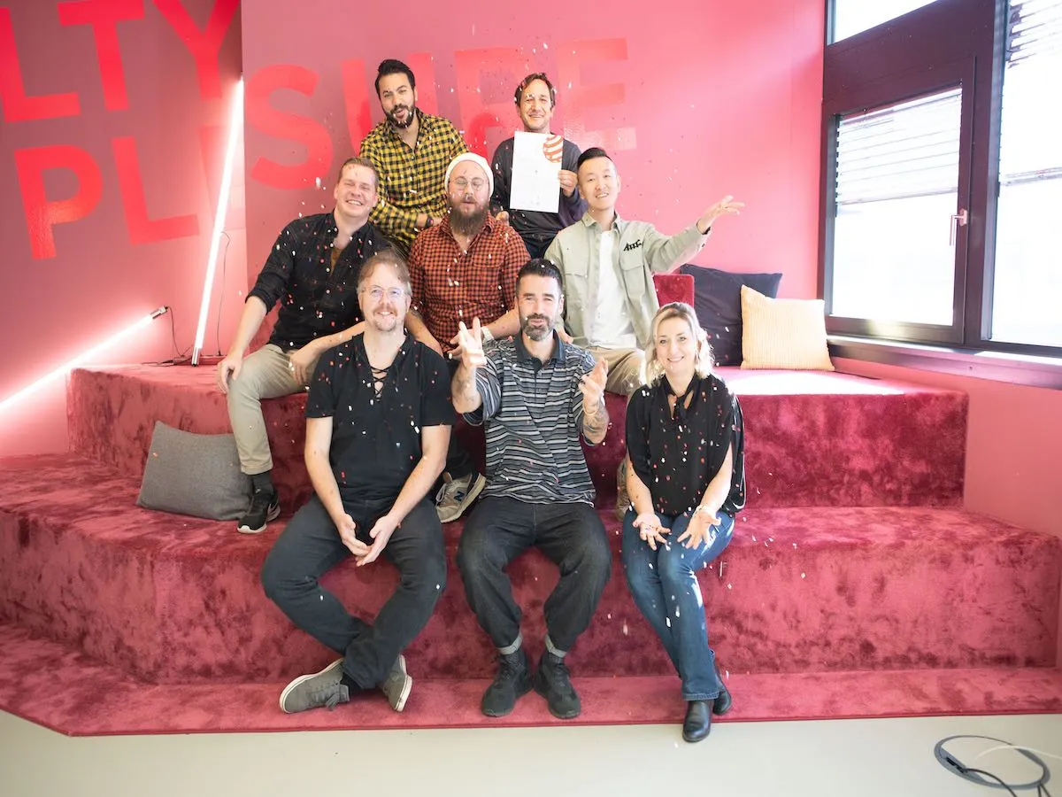 Team Red Dot Design Award, BECC Agency GmbH. Im Bild von links oben nach rechts unten: Almad Alghora (© Foto Credits @BECC Agency GmbH)