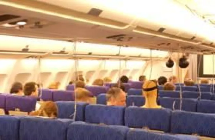Prima Klima im Flugzeug Bild: Prima Klima im Flugzeug