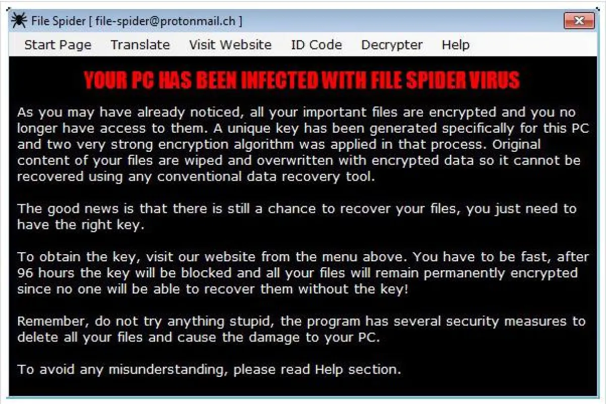 .spider Dateiverschlüsselung