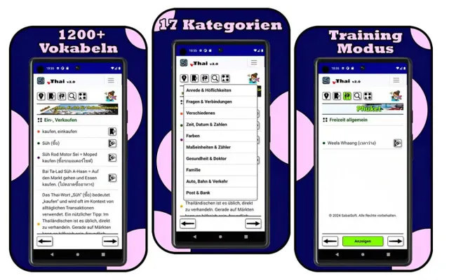 Bild: Neue Sprachlern-App vThai 2.0 bietet einfachen Zugang zur thailändischen Sprache