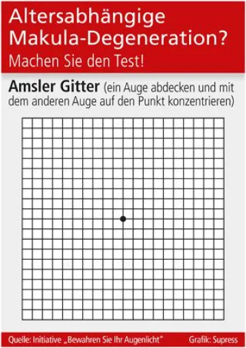 Bild: Altersabhängige Makula-Degeneration?
