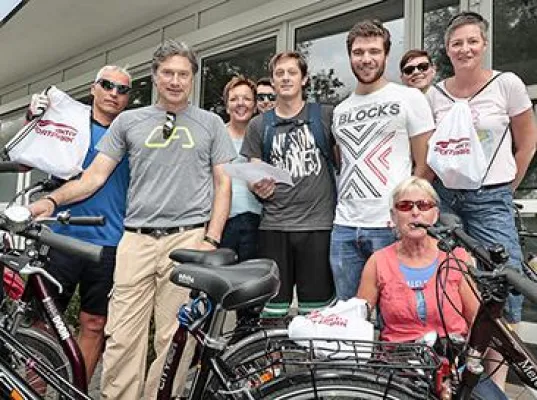 Bild: Zwanzig Jahre Aktiv-Sportpark Moers: Radtour für den guten Zweck