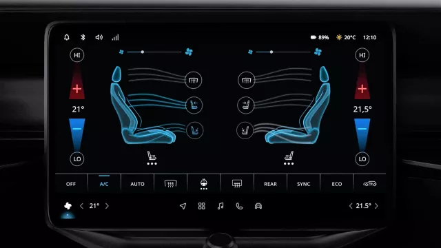 Bild: Intuitive Infotainmentsysteme, effizienter Fußgängerschutz und selbststabilisierende Motorräder