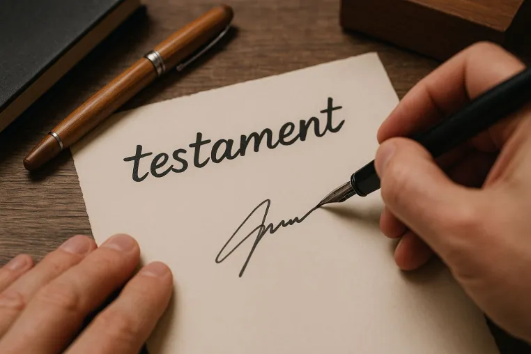 Eigenhändiges Testament: Korrekte und gut erkennbare Unterschrift entscheidend Bild: Eigenhändiges Testament: Korrekte und gut erkennbare Unterschrift entscheidend