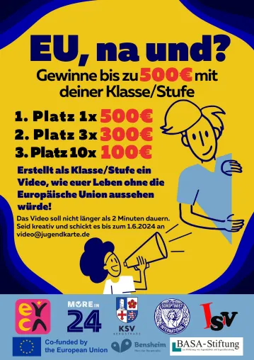 Bild: Bundesweiter "EU, na und?" Videocontest: Schüler*innen zeigen ihre Visionen zur Europäischen Union