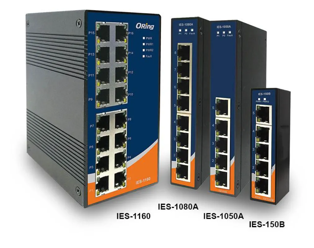 5/8/16-Port Fast Ethernet Switche