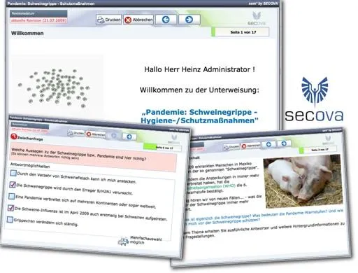 Bild: Schweinegrippe am Bildschirm vorbeugen?