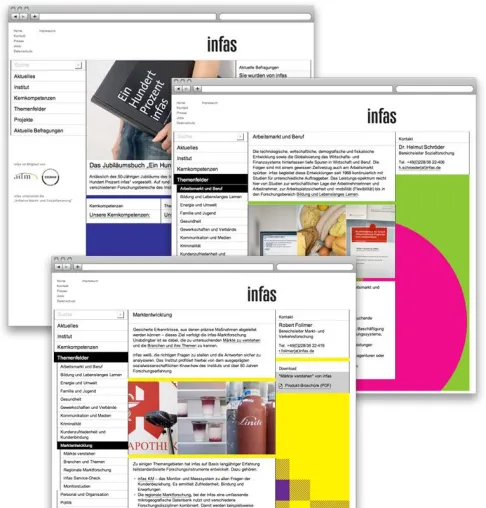 Bild: Kognito entwirft und realisiert den neuen Webauftritt von infas