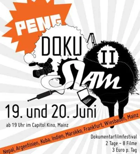 Bild: 2ter PENG DOKUSLAM in MAINZ am 19. und 20.6 im Capitol Kino