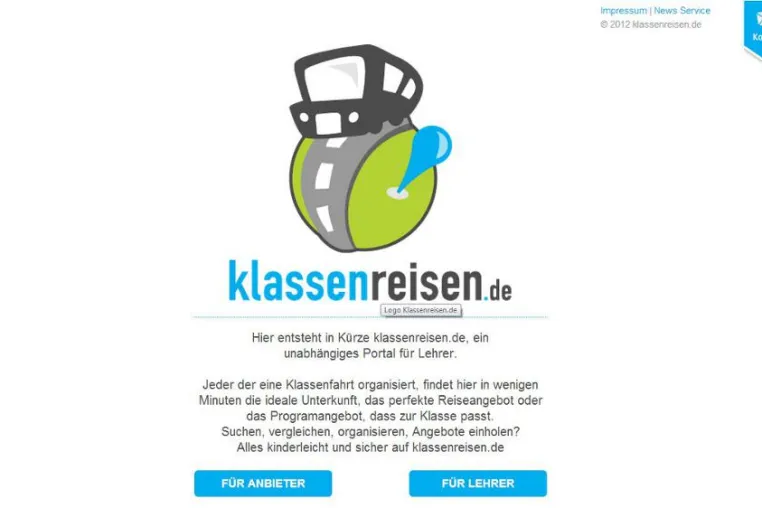 Bild: klassenreisen.de steht in den Startlöchern