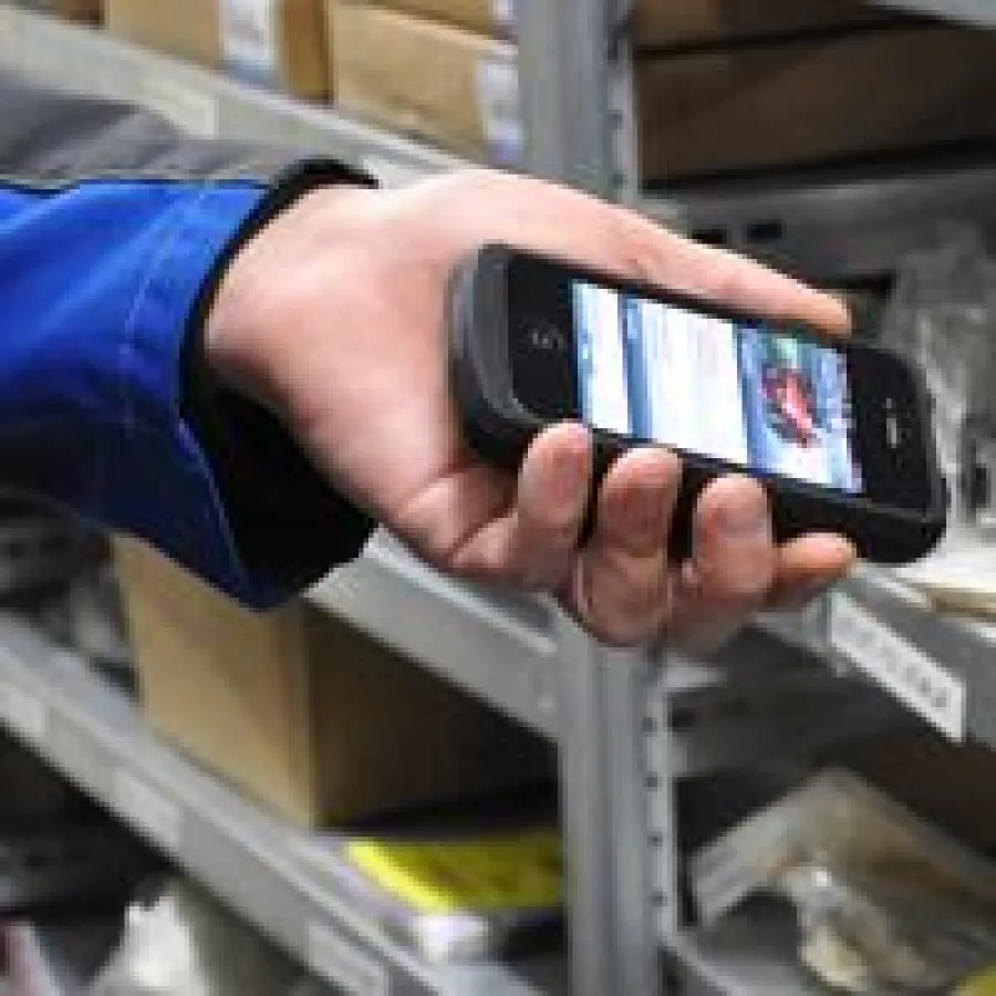 Inventur App im Einsatz; Bildquelle: info-team GmbH