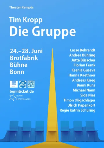 Bild: Theater Rampös präsentiert: Die Gruppe – Eine psychotherapeutische Tragikomödie von Tim Kropp