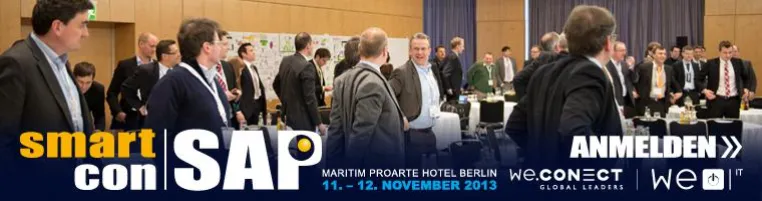 Bild: smart CON SAP 2013