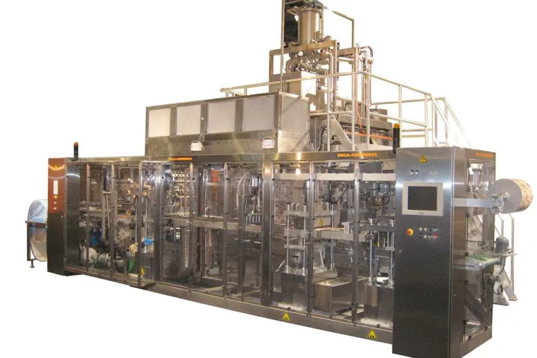 Neue Lebensmittelverpackungsmaschine mit FFS-Technologie Bild: Neue Lebensmittelverpackungsmaschine mit FFS-Technologie