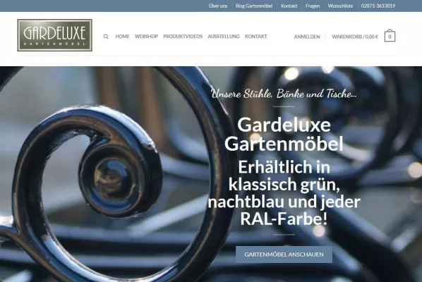 Bild: Vintage Gartenmöbel: Zeitlose Schönheit für den Garten