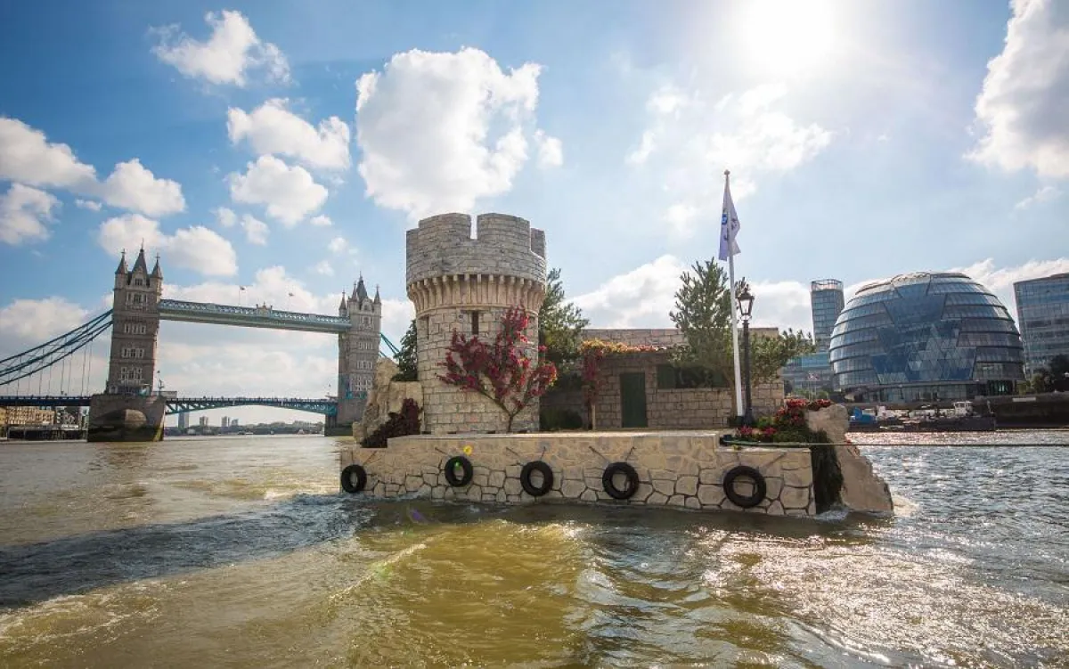 Insel auf der Themse