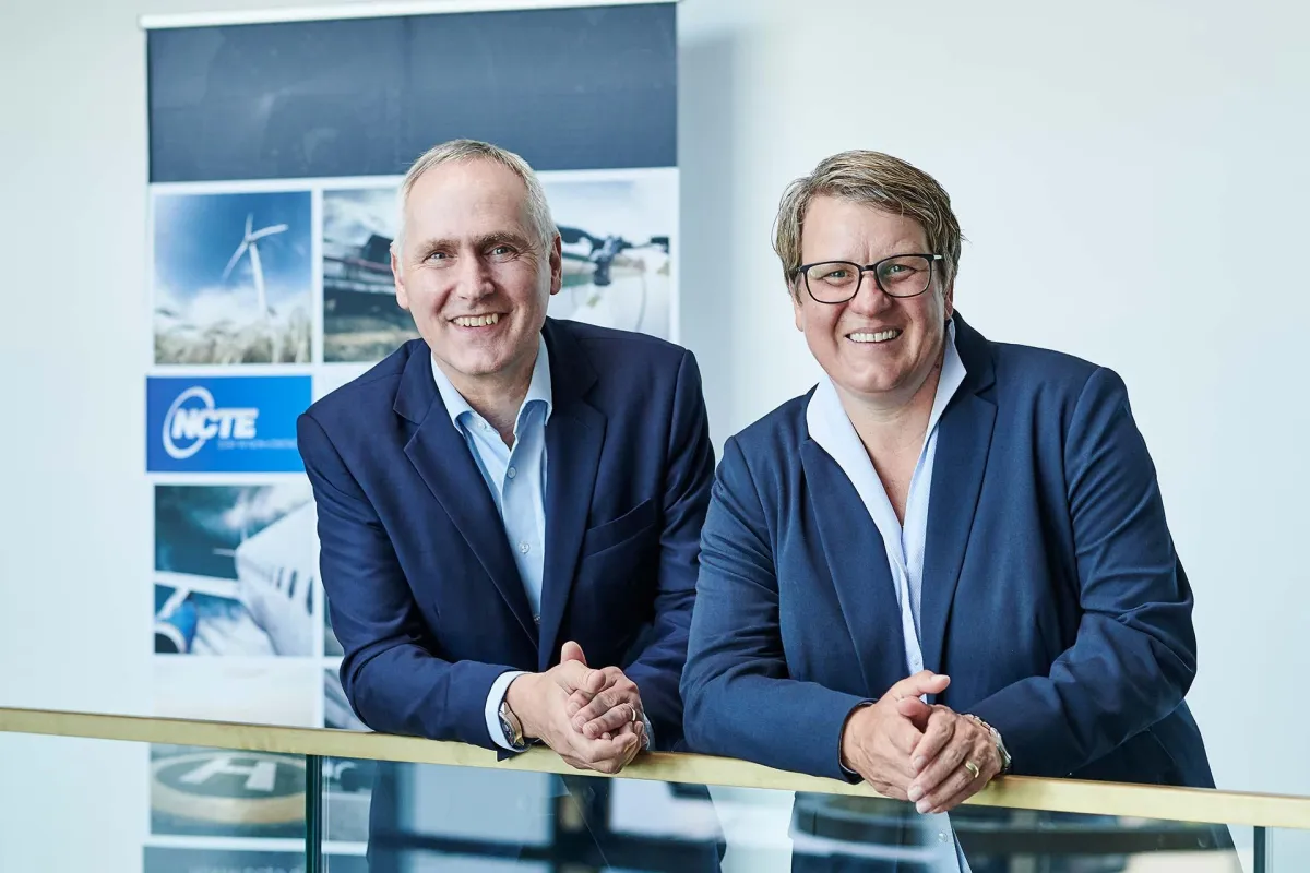 Neuer Vorstand der NCTE: Jürgen Uebbing und Verena Graf.