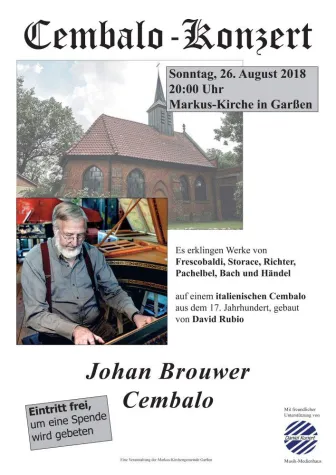 Cembalo-Klänge in der Markuskirche Garßen Bild: Cembalo-Klänge in der Markuskirche Garßen