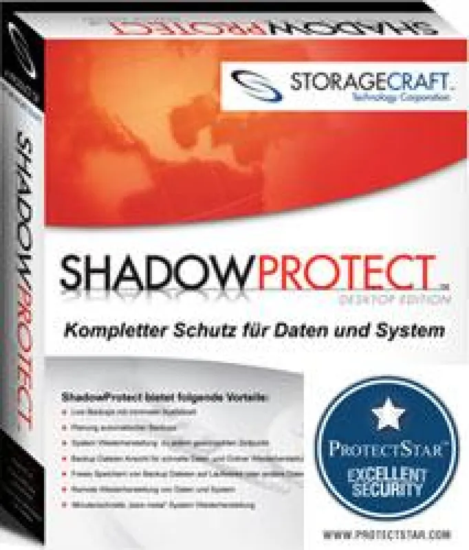 ProtectStar™ TestLab zeichnet ShadowProtect Desktop 3.2 von StorageCraft aus