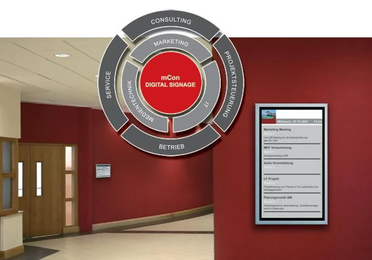 mCon Digital Signage